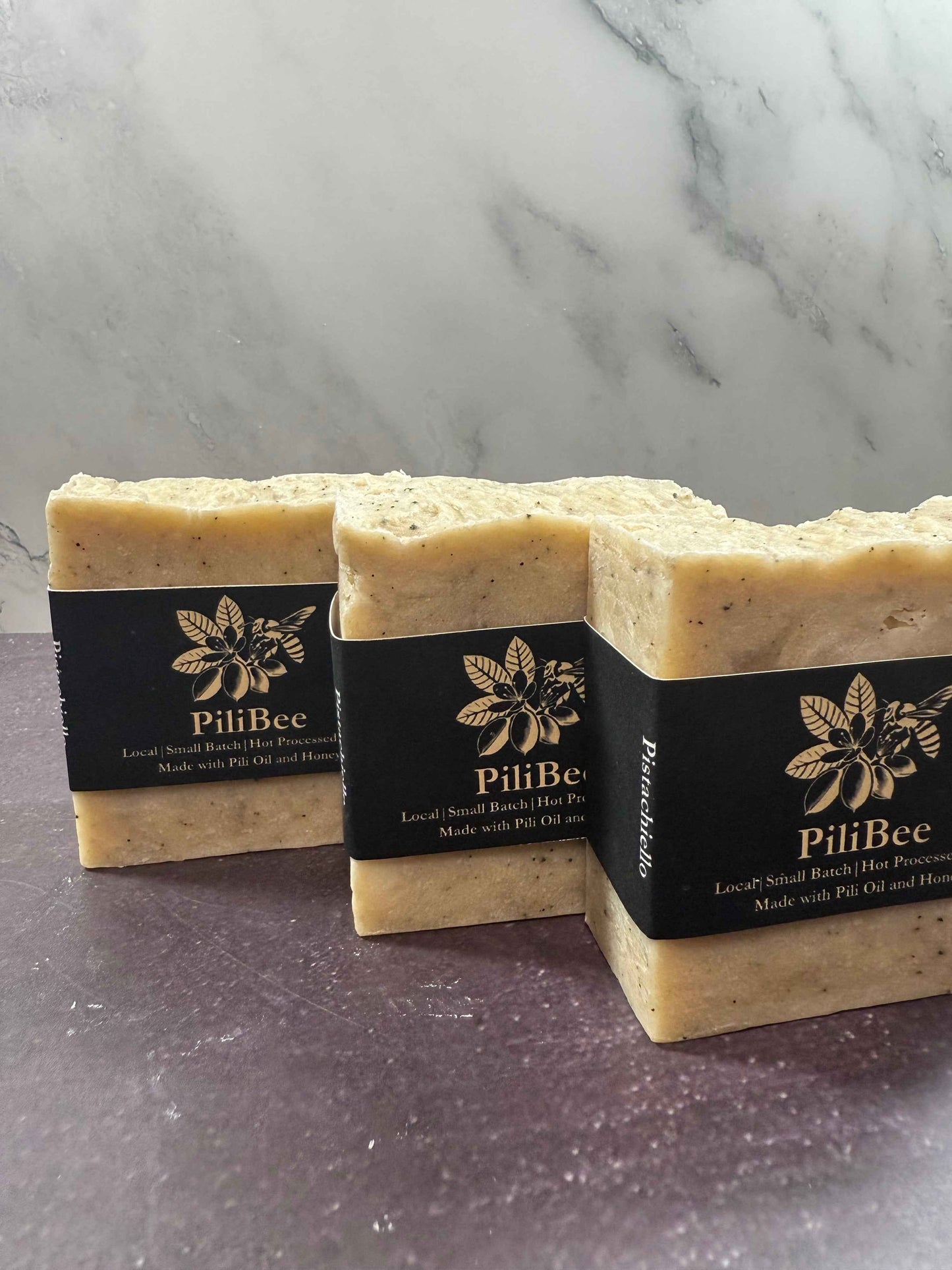 Hot Process Bar Soap - Pistachiello