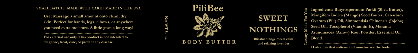 Whipped Body Butter – Sweet Nothings