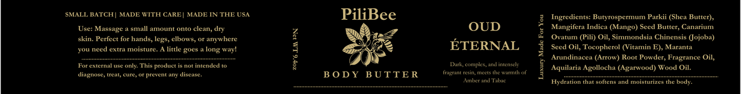 Whipped Body Butter – Oud Éternal