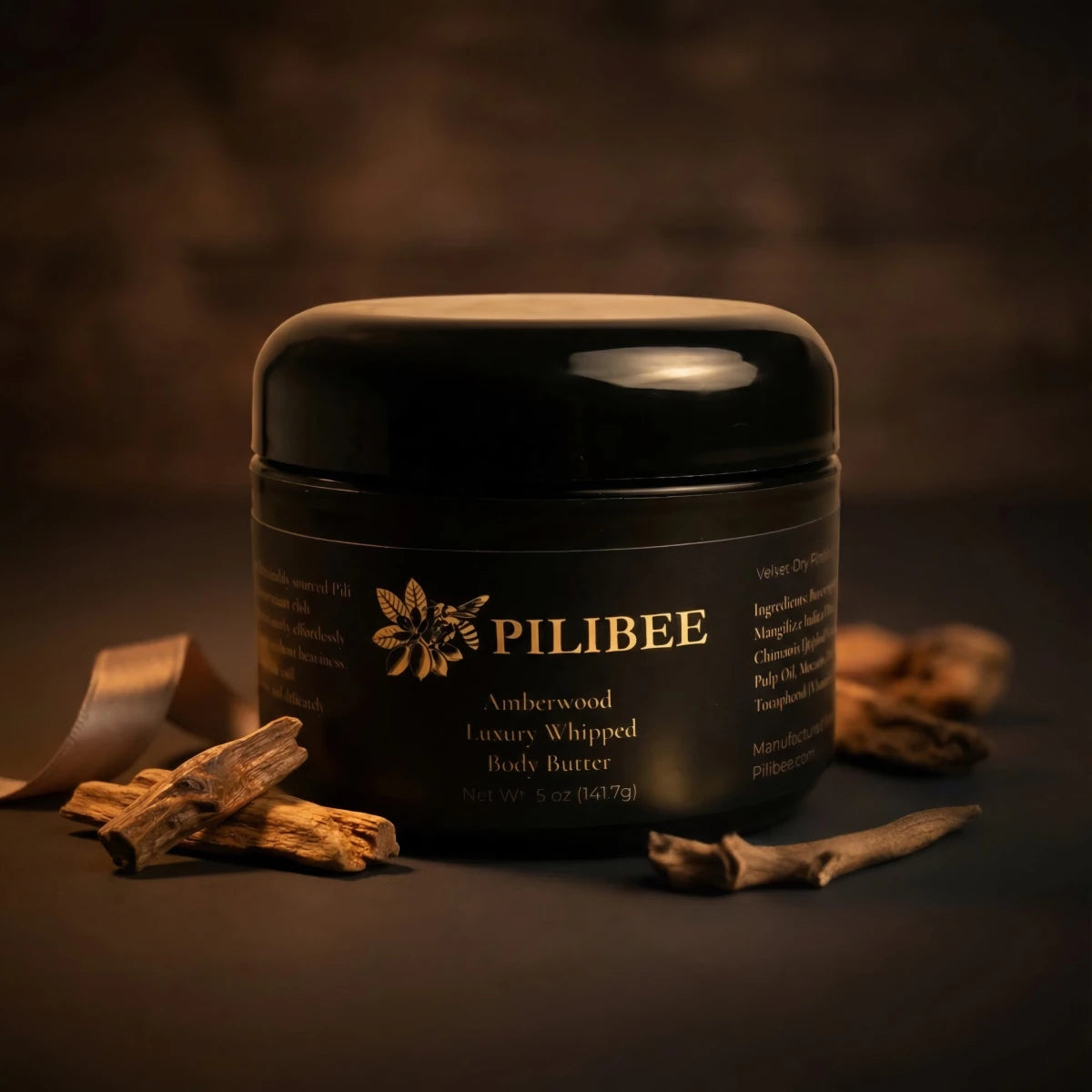 Amberwood Luxury Whipped Body Butter - PiliBee