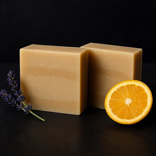 Bar Soap - Sweet Nothings - Lavender & Orange Scented – Cold Process | Palm-Free, Small Batch