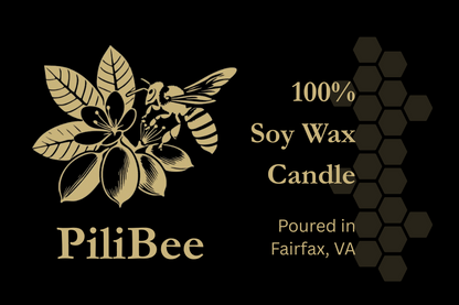 100% Soy Wax Candle – Hand Poured | Palm-Free, Limited Scents
