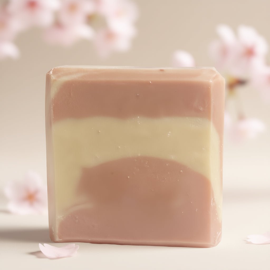 Cherry Blossom Festival Pili Pulp Oil Bar Soap - PiliBee