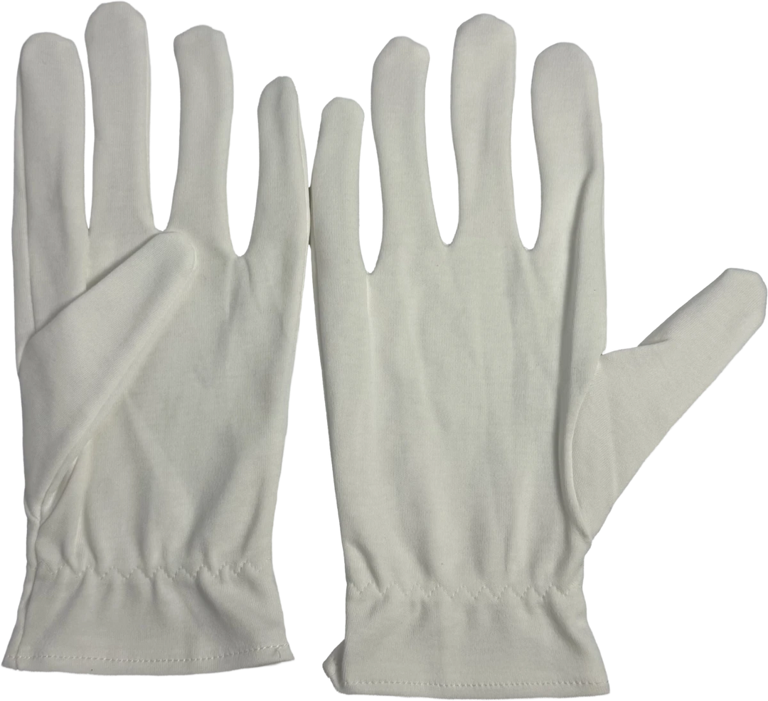 Cotton Gloves for Dry Hands – 100% Organic Cotton, Reusable (1 Pair) - PiliBee