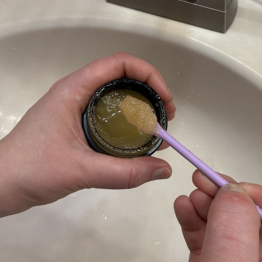 Creamy Silk & Sugar Polish Amberwood Cuticle + Hand Sugar Scrub - PiliBee