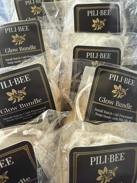 Glow Bundle –  Soap and Exfoliator | Palm-Free, Small Batch
