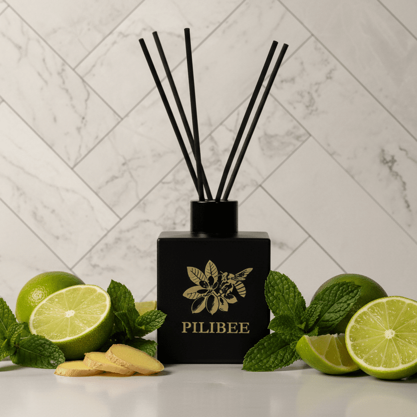 Eucalyptus Ginger and Lime Reed Diffusers - PiliBee