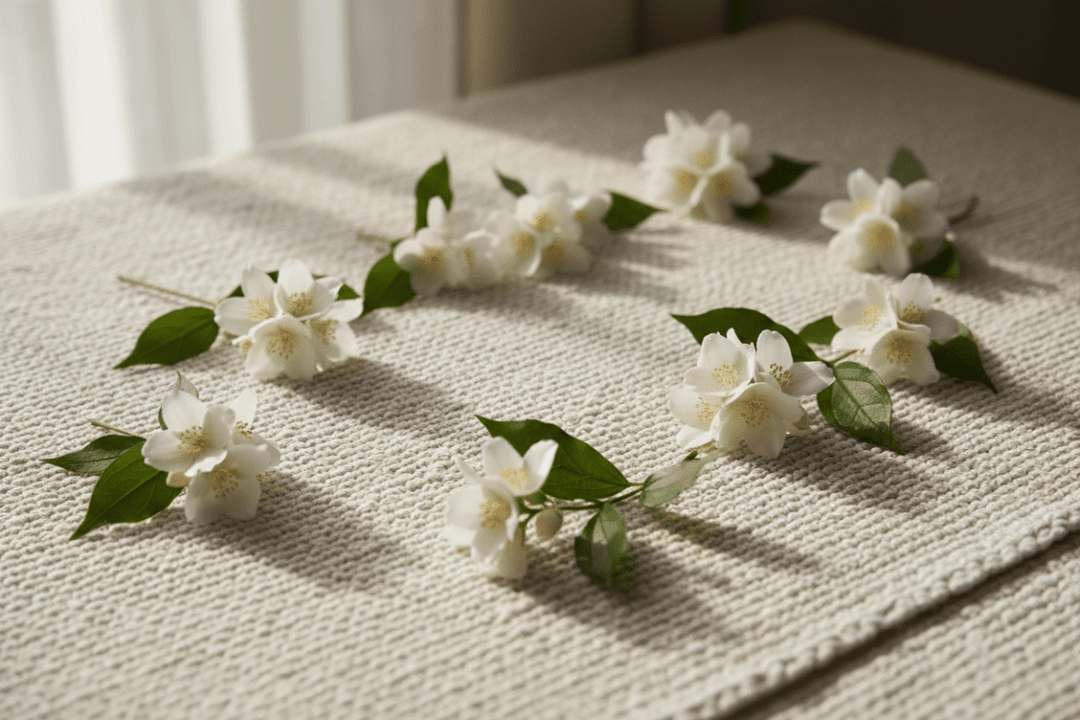 Jasmine Cotton Blossom Candle - PiliBee