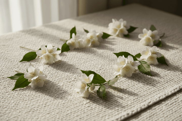 Jasmine Cotton Blossom Candle - PiliBee