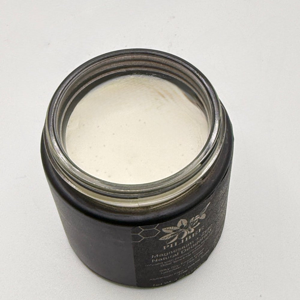 Natural Deodorant Cream | Magnesium + Zinc - PiliBee