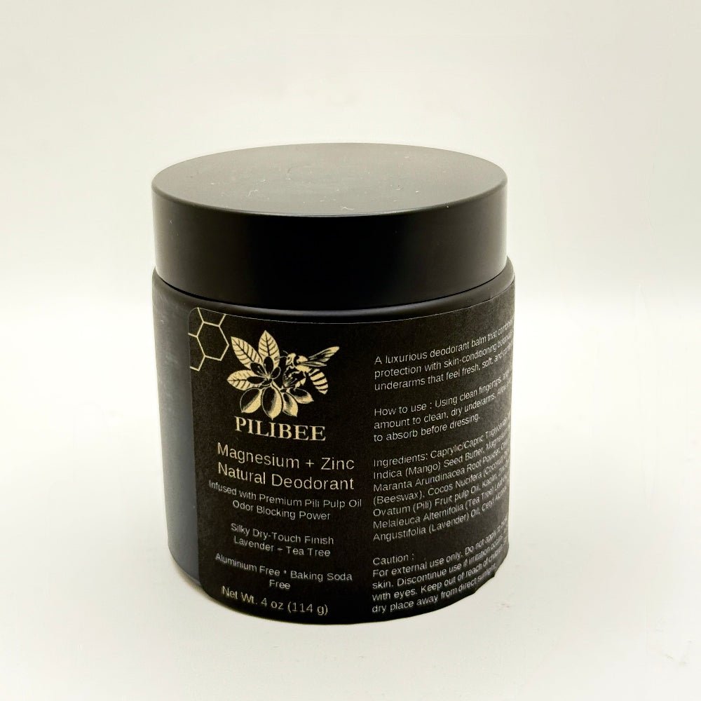 Natural Deodorant Cream | Magnesium + Zinc - PiliBee