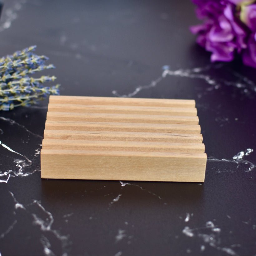 Natural Wood Soap Dish - PiliBee