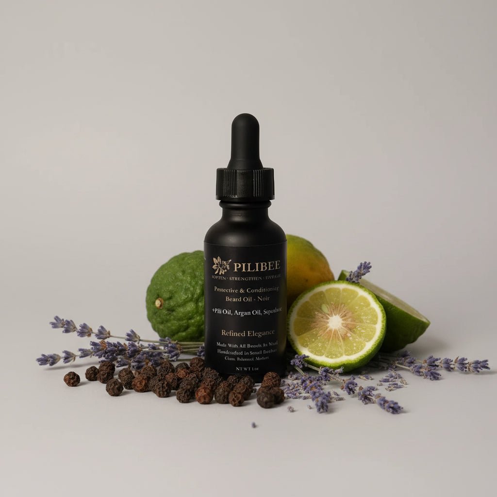 Protective &amp; Conditioning Beard Oil - Noir - PiliBee
