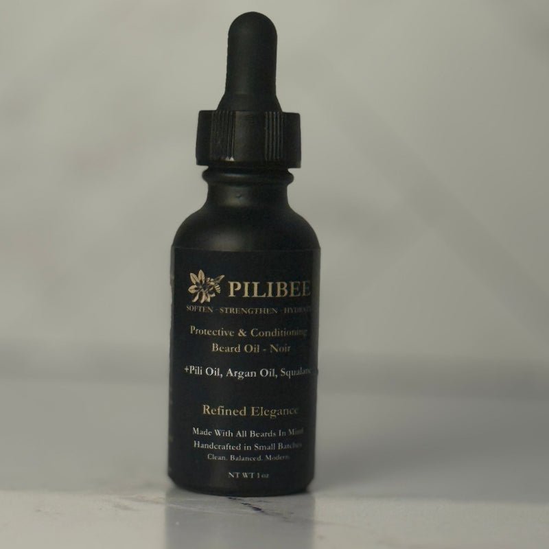 Protective & Conditioning Beard Oil - Noir - PiliBee