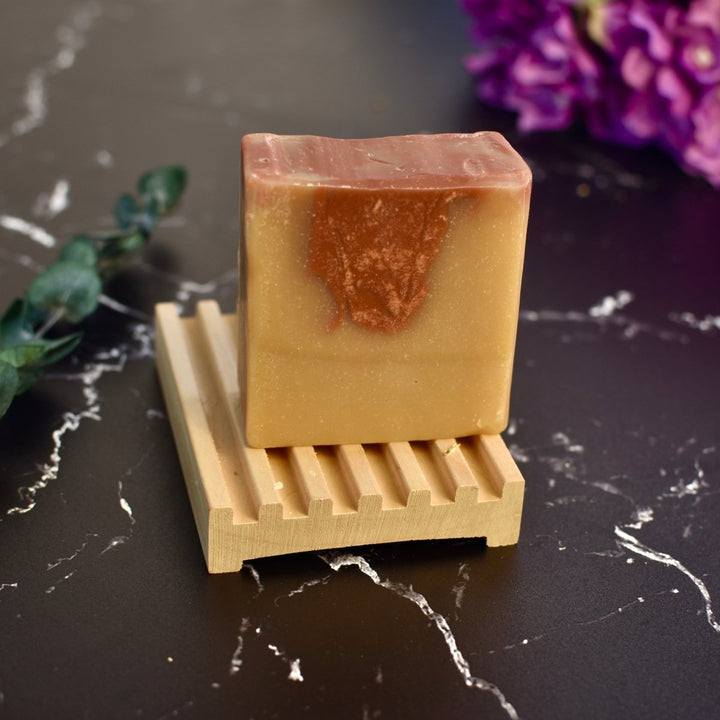 Reminiscent Pili Pulp Oil Bar Soap | Almond + Cherry - PiliBee