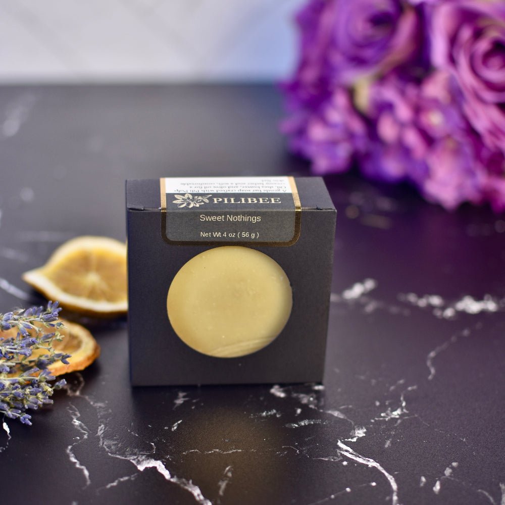 Sweet Nothings &amp; Noir Pili Pulp Oil Bar Soap - PiliBee