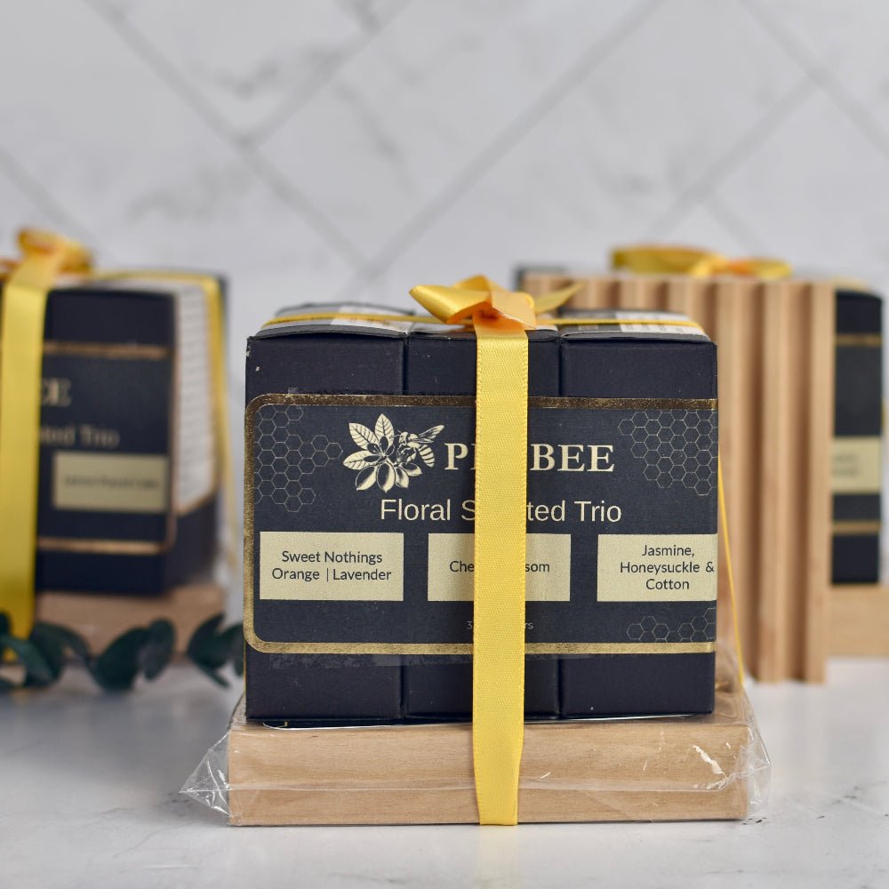 Trio Soap Sampler + Free Gift Saver - PiliBee