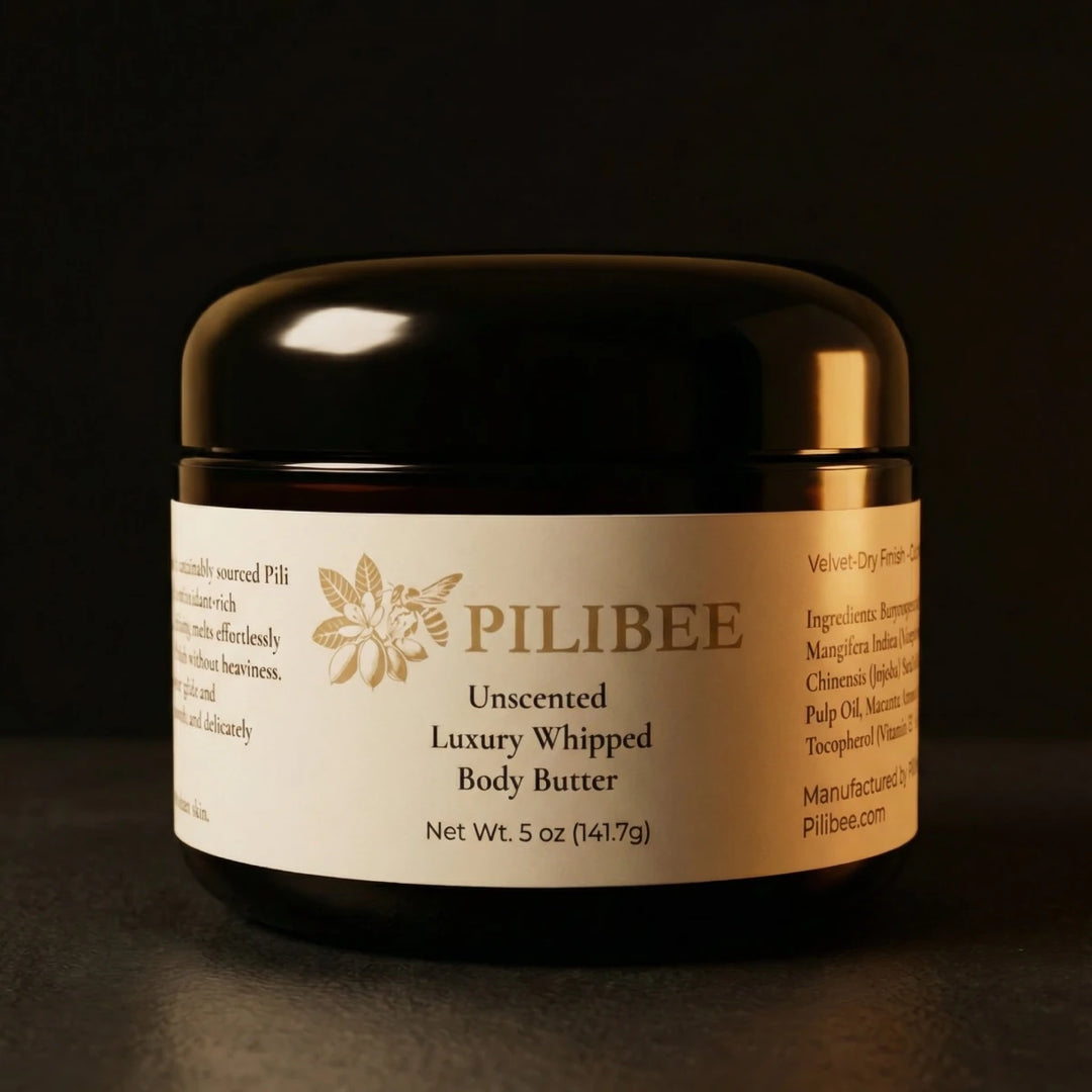 Unscented Luxury Whipped Body Butter - PiliBee